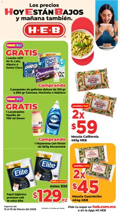 Vista previa de H-E-B folleto, nuevo folleto de la tienda, válido en México a partir del 13.03.2026 | Página: 8