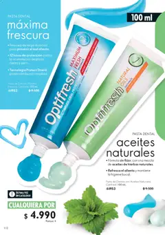 Oriflame catálogo válido desde el 07.03.2026 | Página: 120 | Productos: Pasta dental, Pasta
