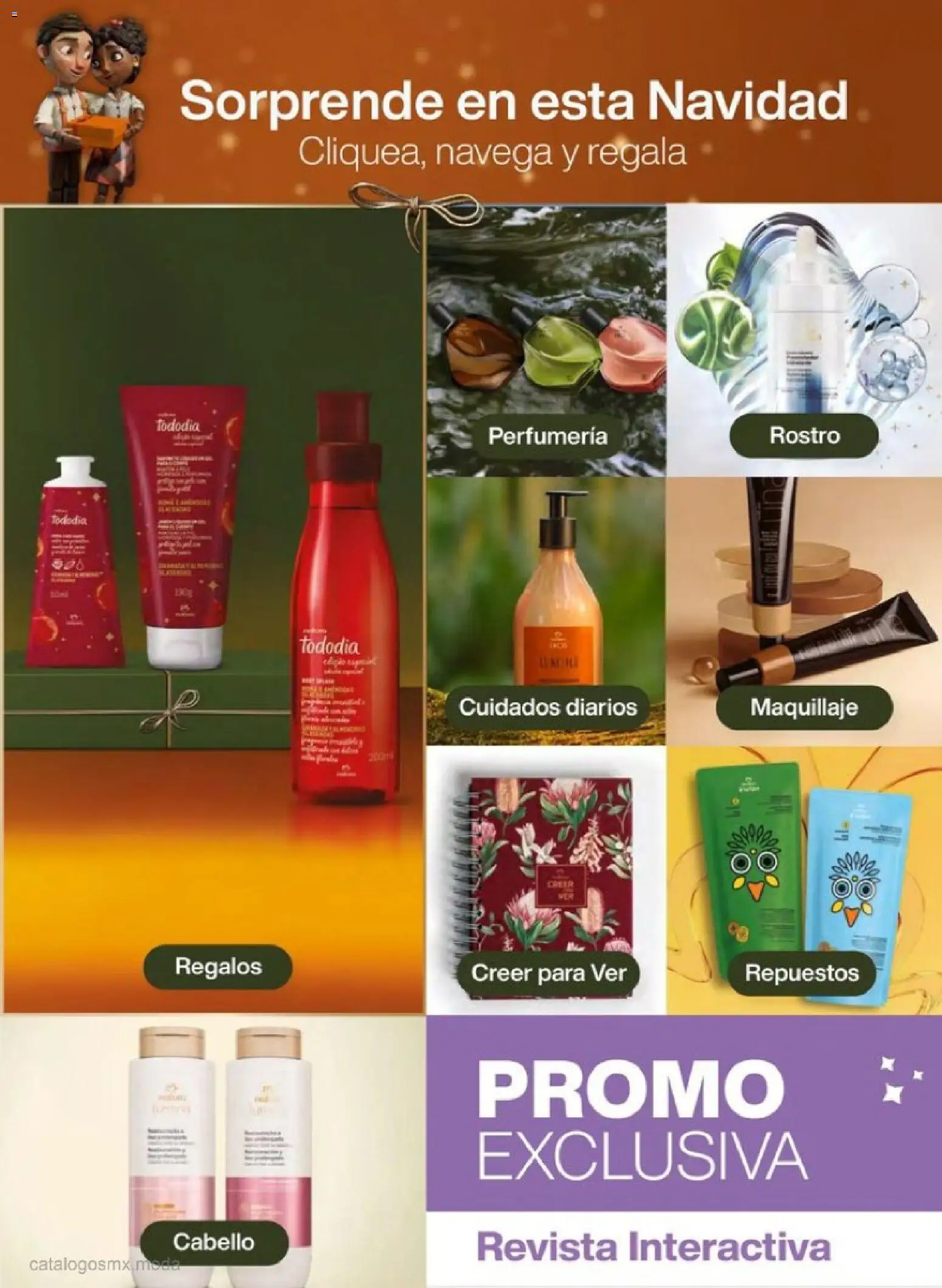 Nuevas ofertas de Natura válidas en toda la República Mexicana desde el 01.12.2025. ¡Encuentra las mejores ofertas en Natura campaña 18 2025! | Página: 5 | Productos: Maquillaje