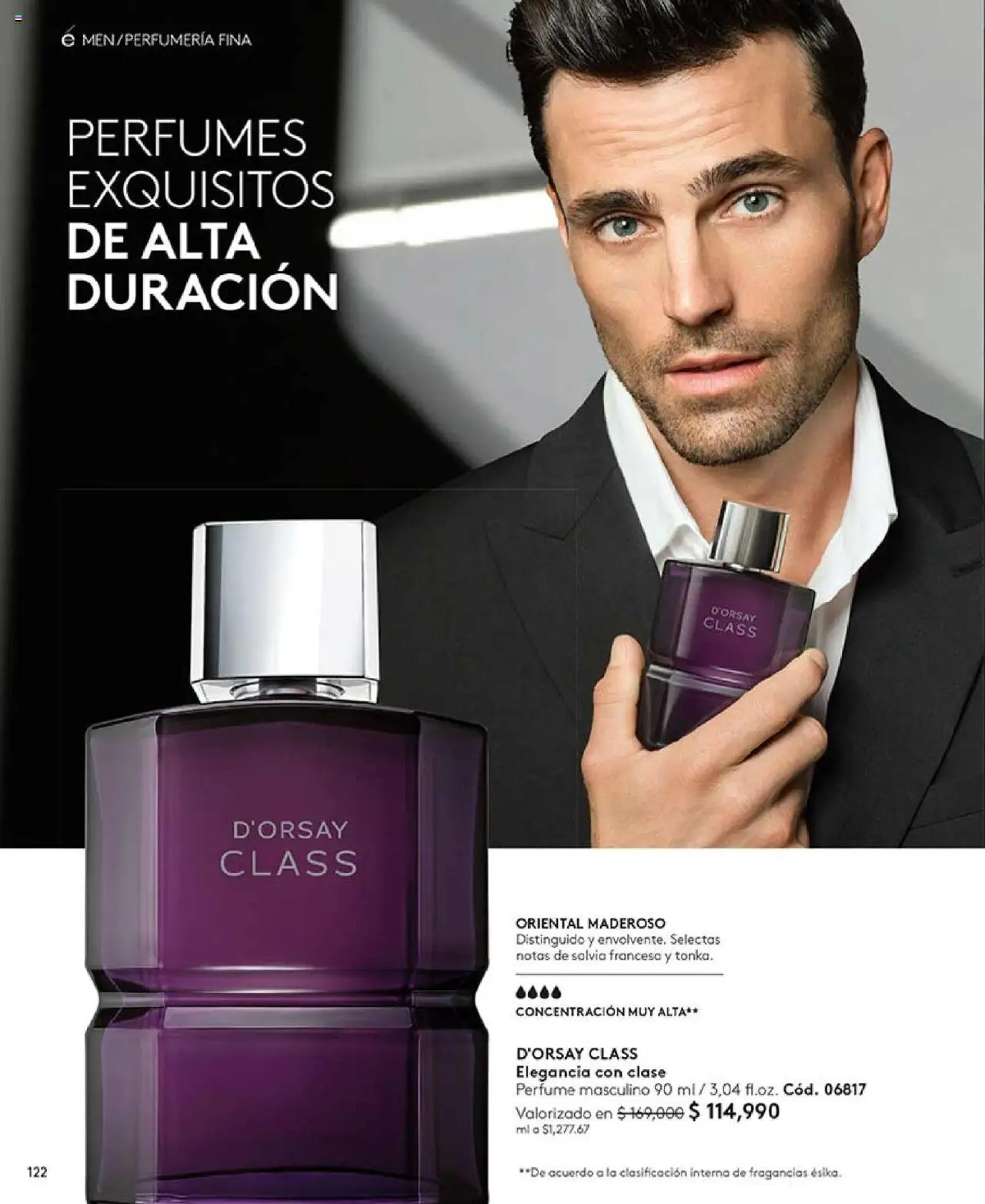 Ésika revista - valida desde el 16.06.2025 | Página: 122 | Productos: Perfume