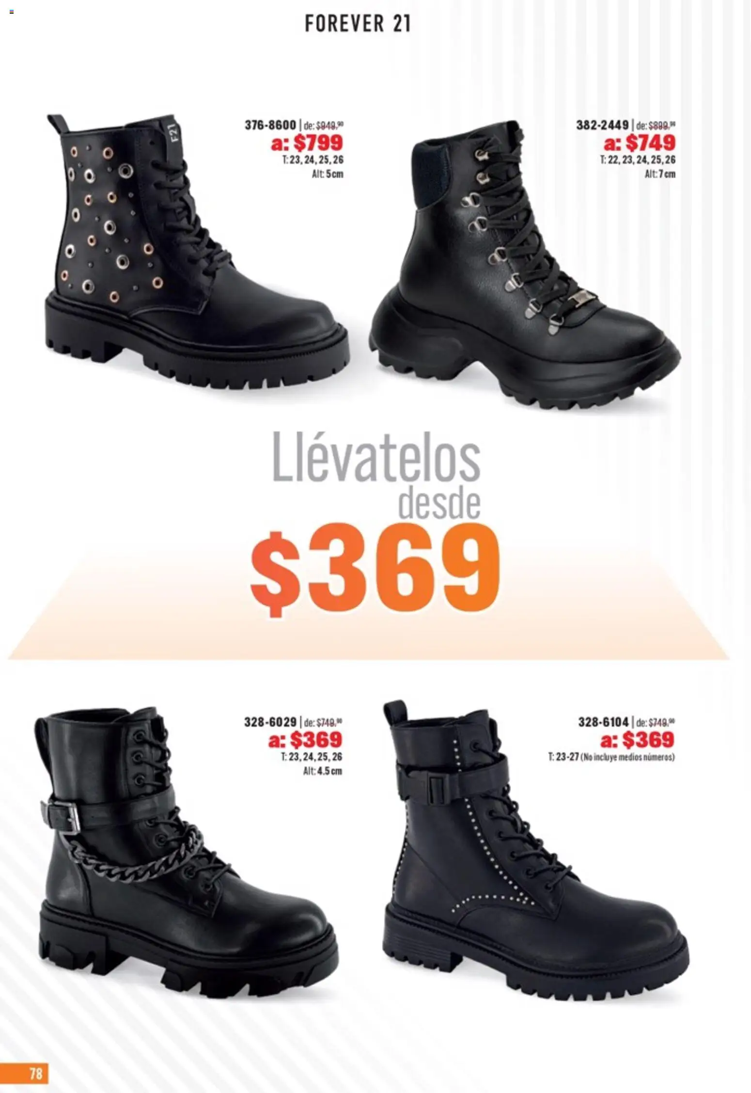 Nuevas ofertas de Andrea válidas en toda la República Mexicana desde el 05.04.2026. ¡Encuentra las mejores ofertas en Andrea catálogo Outlet! | Página: 78