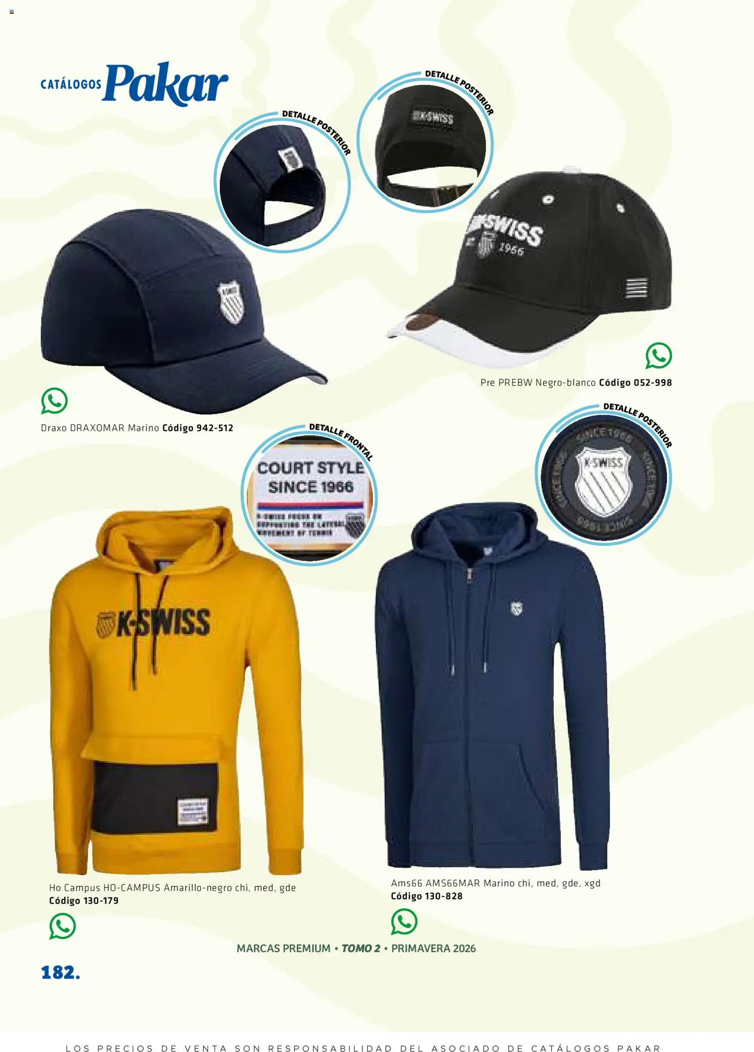 Nuevas ofertas de SC Pakar válidas en toda la República Mexicana desde el 27.02.2026. ¡Encuentra las mejores ofertas en SC Pakar catálogo Premium Men Tomo 2! | Página: 182