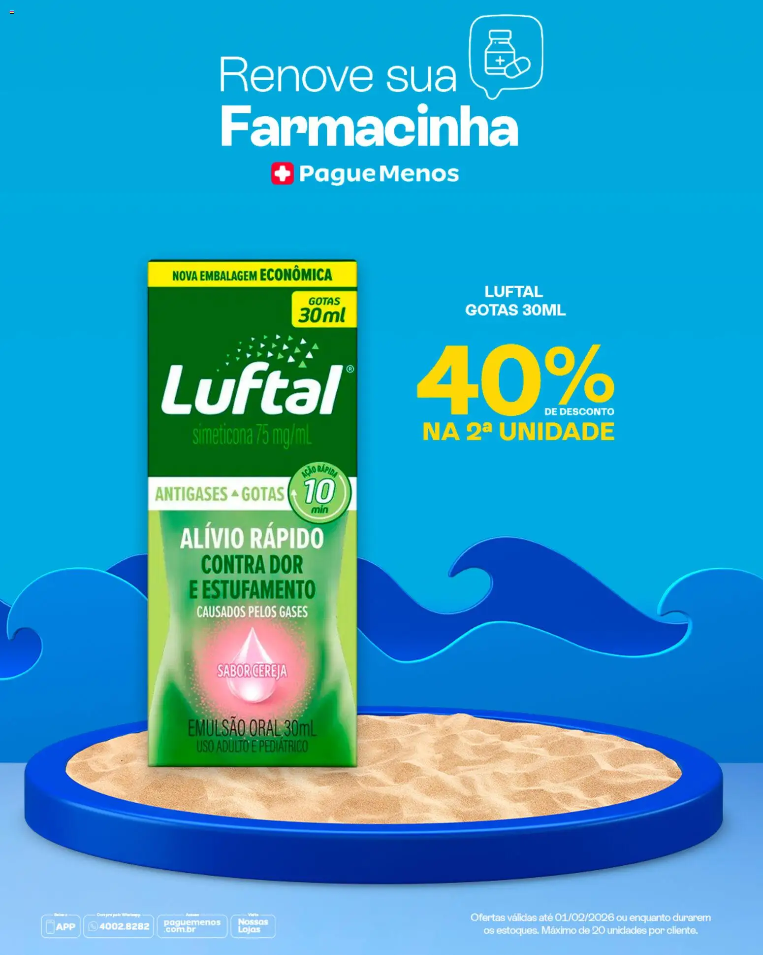 Pague Menos Folheto - válido de 19.01.2026 | Página: 6 | Produtos: Cereja