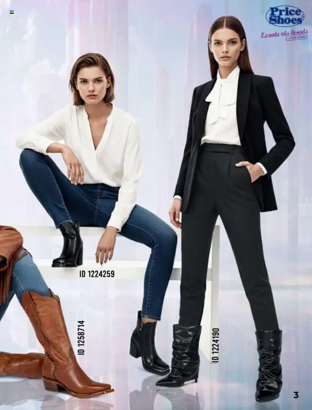 Nuevas ofertas de Price Shoes válidas en toda la República Mexicana desde el 16.07.2025. ¡Encuentra las mejores ofertas en Price Shoes - Catálogo Botas para Dama! | Página: 3