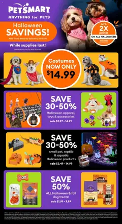 Preview of Petsmart weekly flyer / circulaire from shop Petsmart valid from 17.10.2025
