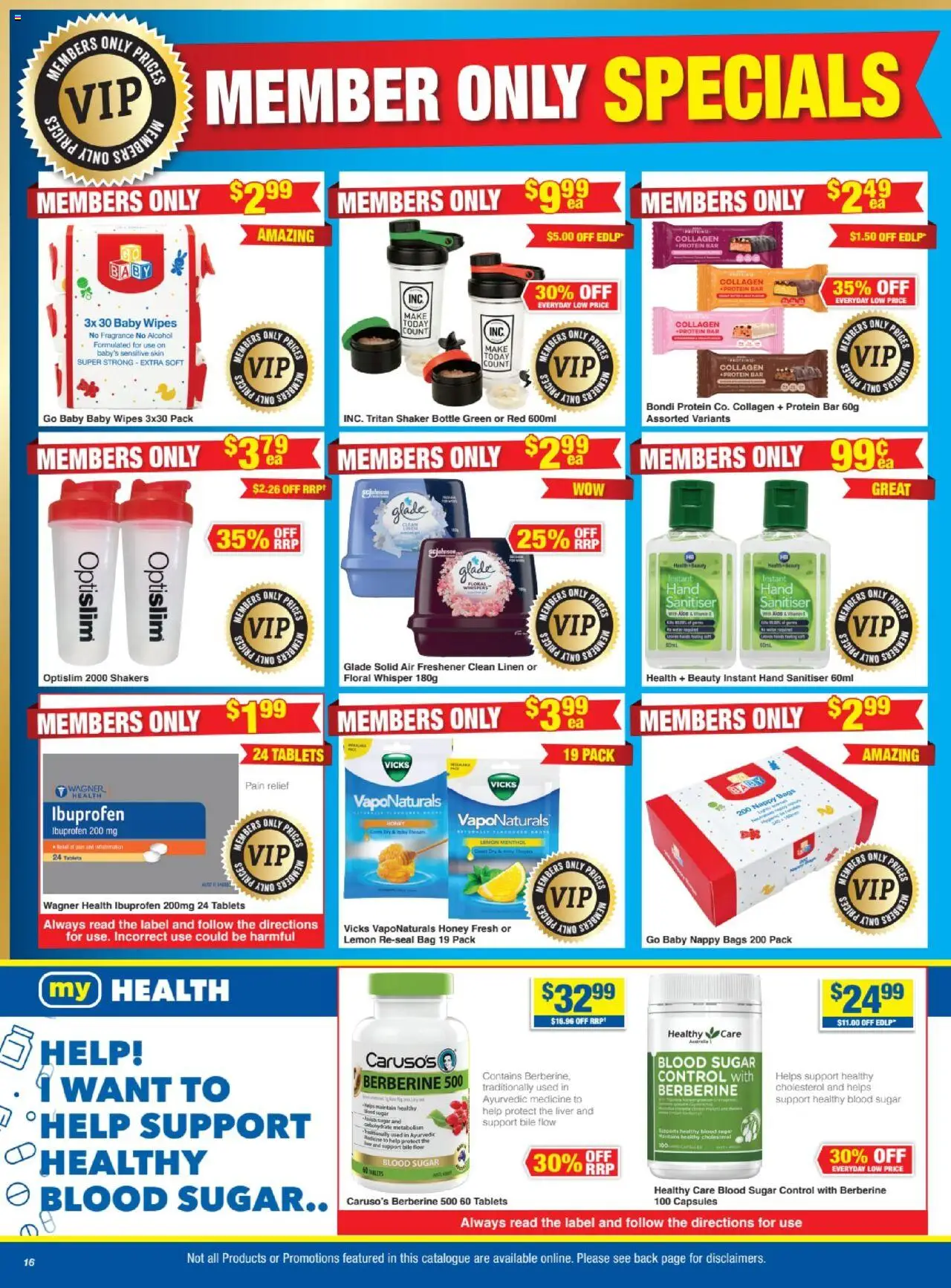 My Chemist catalogue - valid from 26.06.2025 | Page: 16 | Products: Fragrance, Honey, Sugar, Pain relief