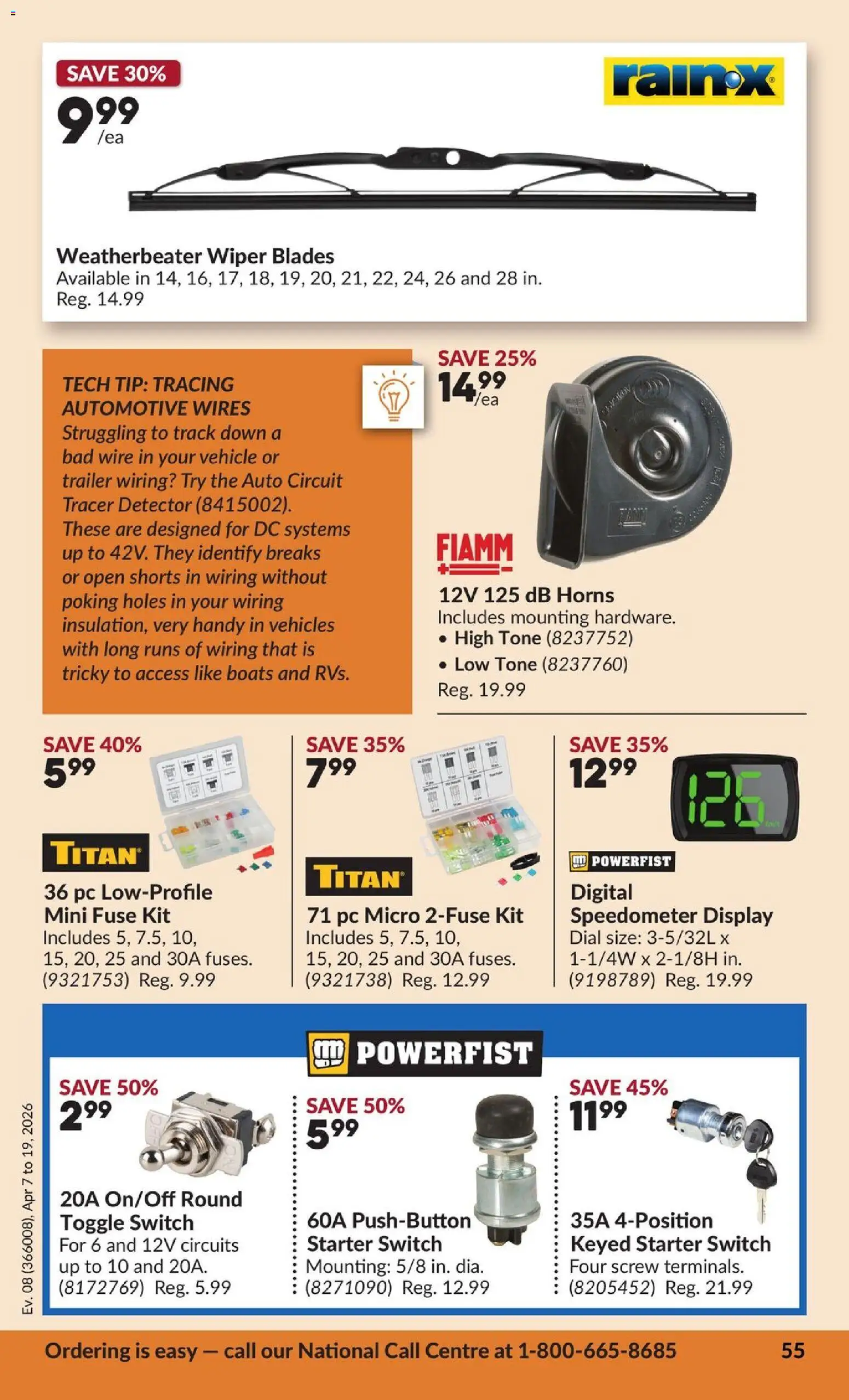 Princess Auto flyer valid from 07.04.2026 | Page: 61 | Products: PC, Shorts