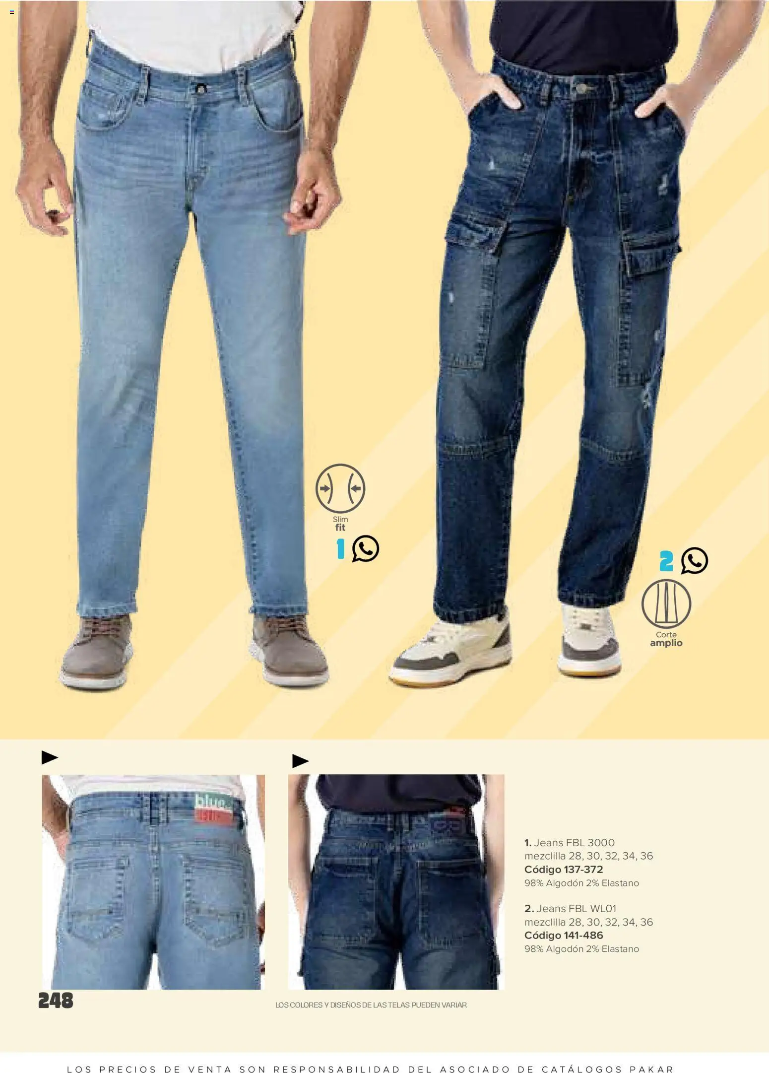 Nuevas ofertas de SC Pakar válidas en toda la República Mexicana desde el 30.01.2026. ¡Encuentra las mejores ofertas en SC Pakar catálogo Ropa! | Página: 248 | Productos: Algodón