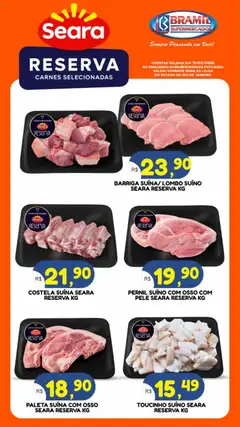 Bramil Supermercados ofertas Reserva Carne Selecionadas - Pré-Visualização do folheto da loja Bramil Supermercados, válido de 11.03.2026 | Página: 1