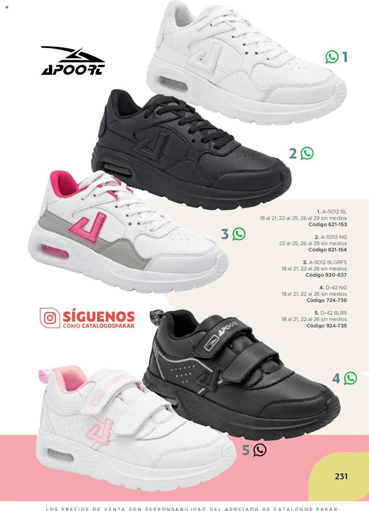 Nuevas ofertas de SC Pakar válidas en toda la República Mexicana desde el 24.07.2025. ¡Encuentra las mejores ofertas en SC Pakar - Catálogo Casual otoño / invierno! | Página: 231