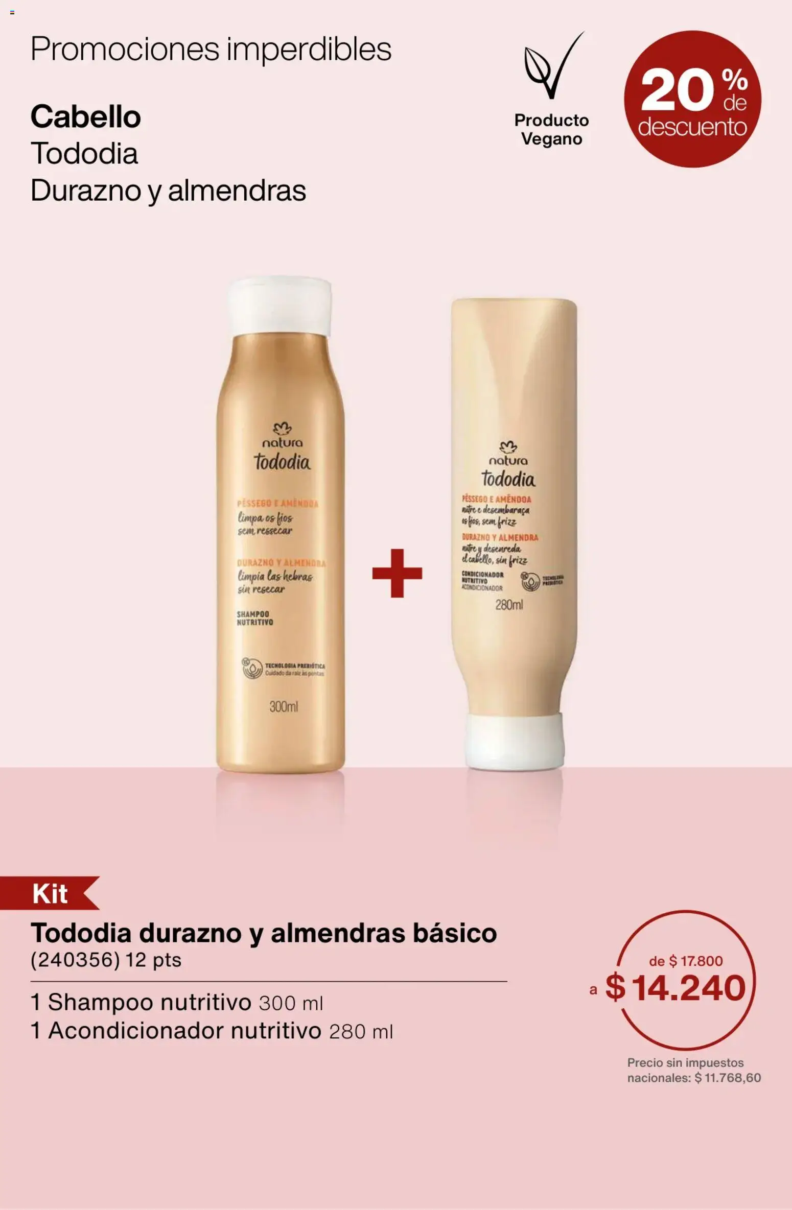 Catálogo Natura Ciclo 1/2026 │ válido desde el 06.01.2026 | Página: 53 | Productos: Almendras, Shampoo, Acondicionador, Almendra