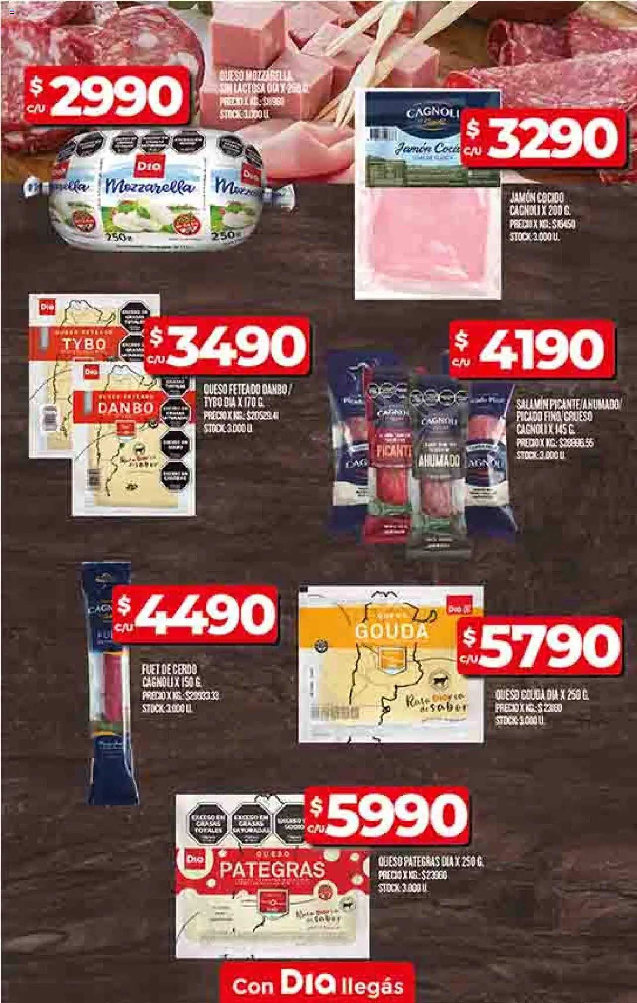 Supermercado DIA Ofertas │ válido desde el 25.06.2025 | Página: 10 | Productos: Jamón cocido, Queso, Jamón, Cerdo