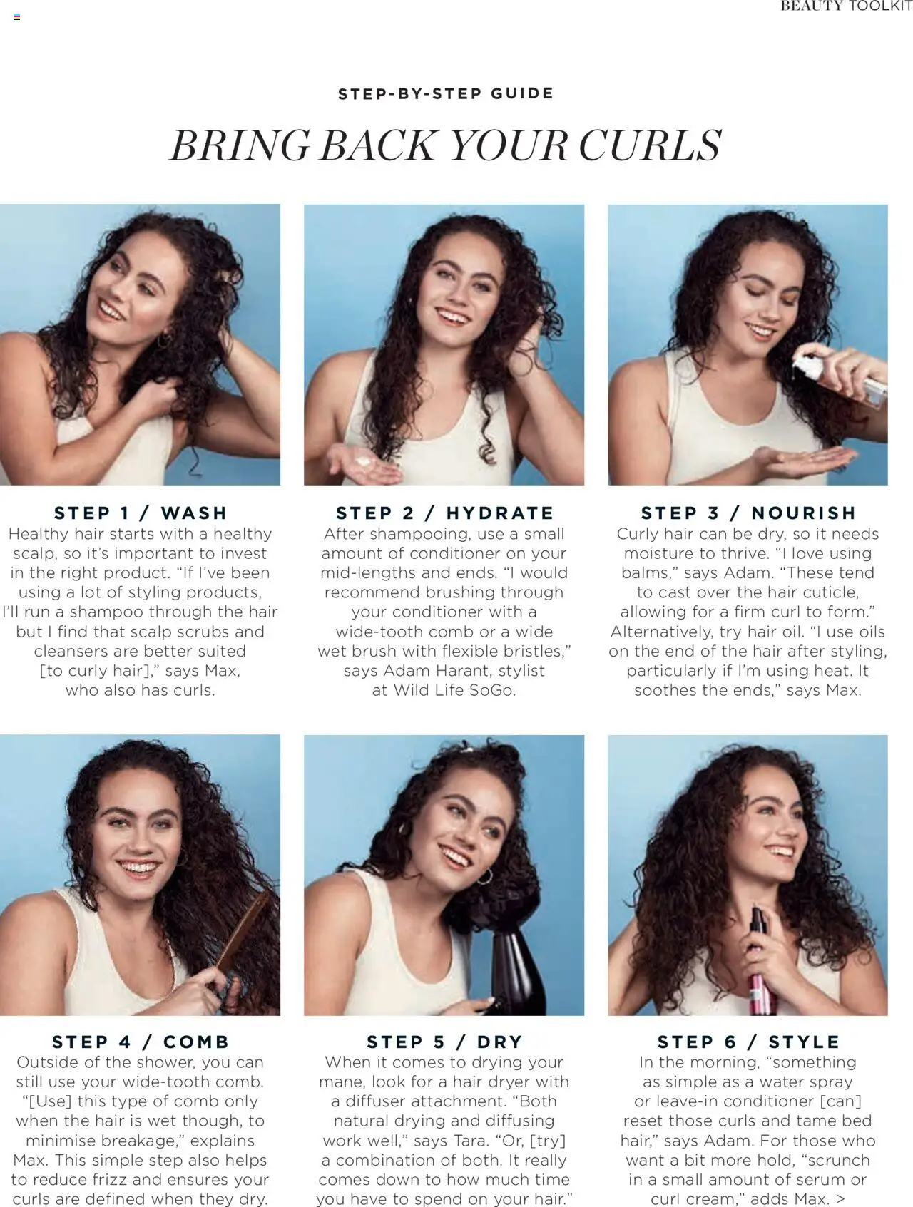Coles catalogue - valid from 07.10.2024 | Page: 57 | Products: Brush, Shampoo, Curly, Bed