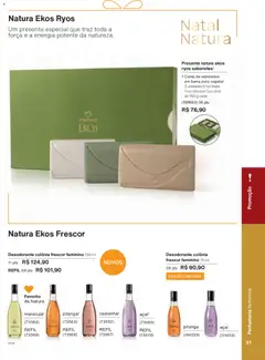 Natura - Ciclo 18/2025 - Pré-Visualização do folheto da loja Natura, válido de 30.10.2025 | Página: 51 | Produtos: Desodorante, Caixa, Açaí