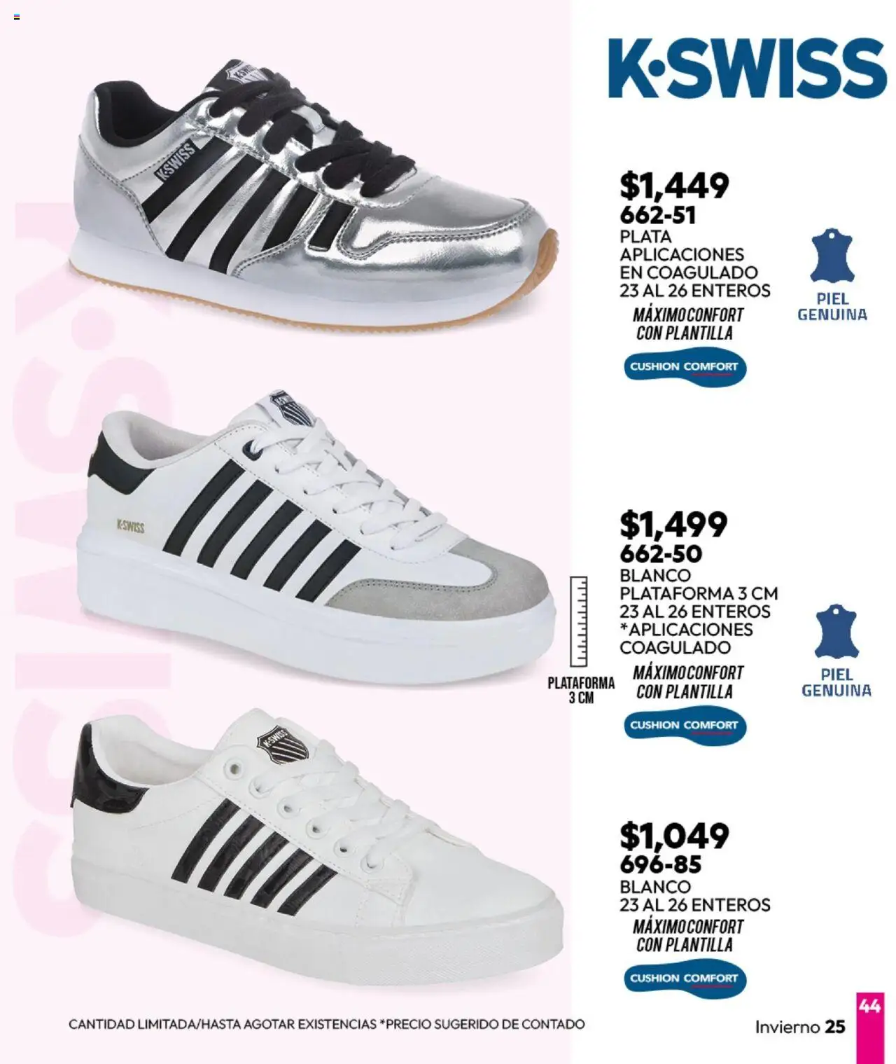 Nuevas ofertas de Cklass válidas en toda la República Mexicana desde el 16.09.2025. ¡Encuentra las mejores ofertas en Cklass - Catálogo Invierno Sportbrands! | Página: 45