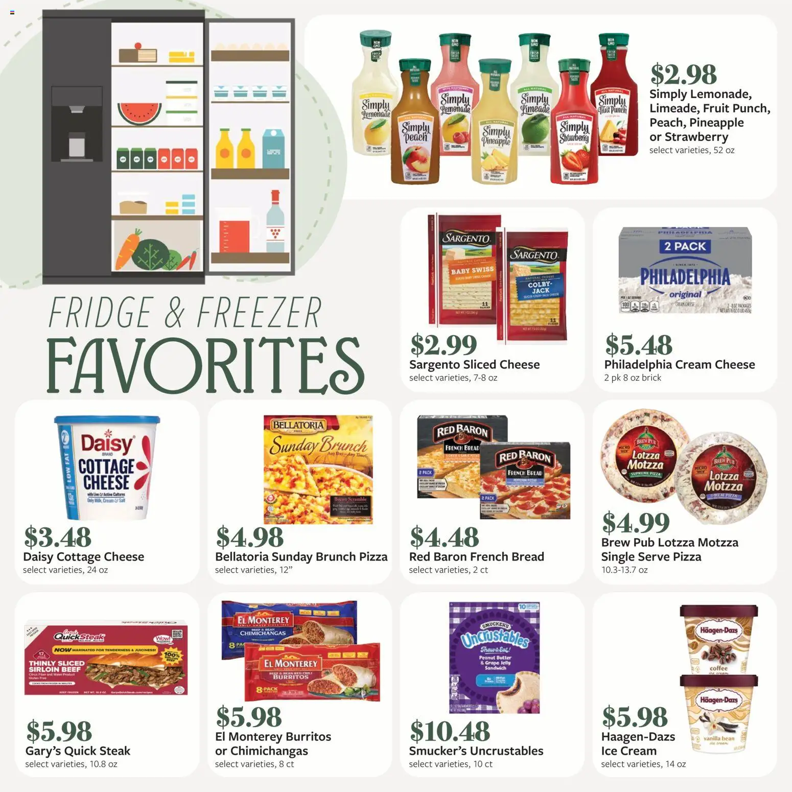 Fareway Monthly Ad - valid from 02.03.2026 | Page: 8 | Products: Cheese, Bread, Coffee, Cottage cheese