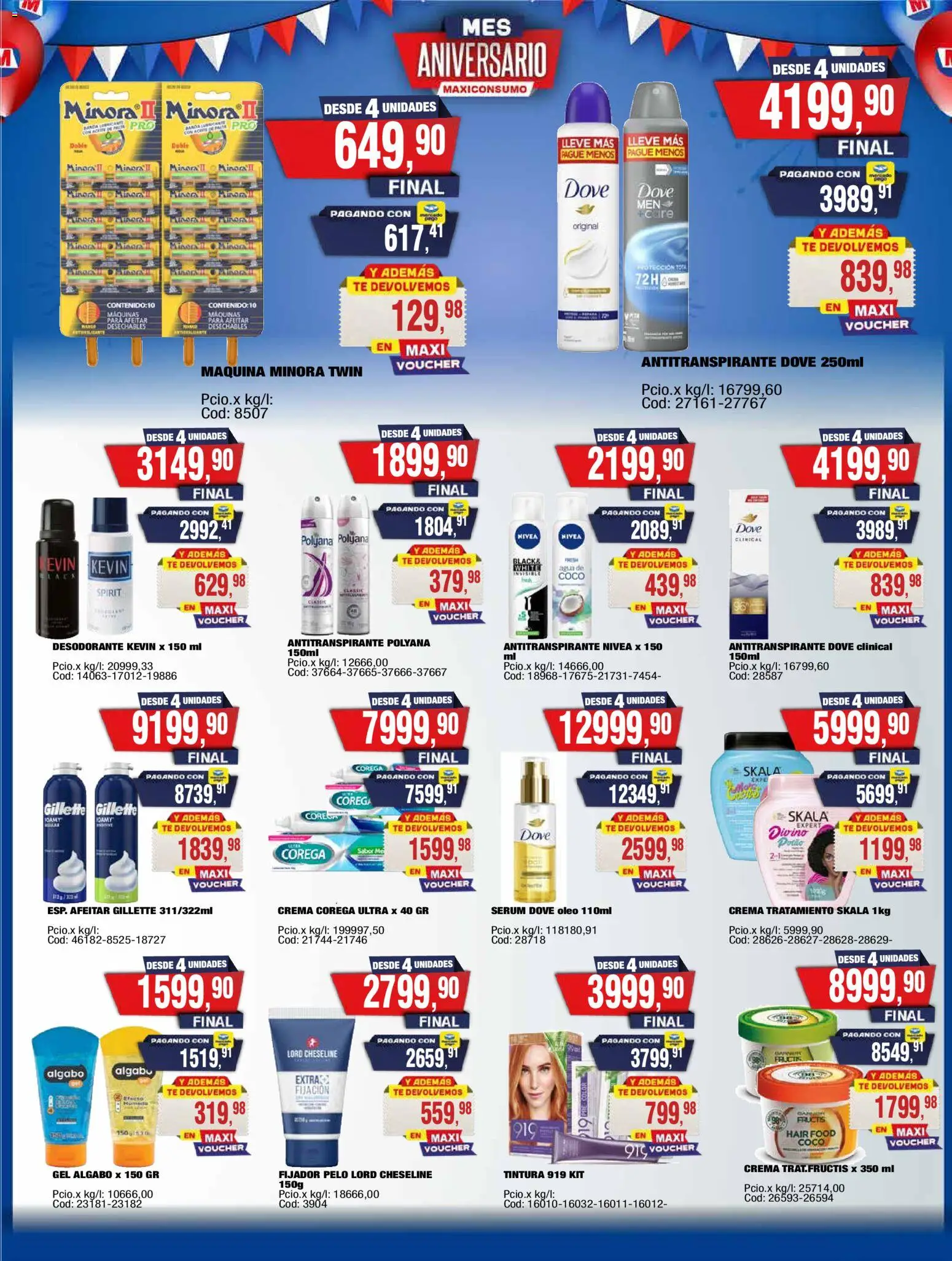 Maxiconsumo ofertas │ válido desde el 15.12.2025 | Página: 31 | Productos: Tintura, Desodorante, Agua, Té