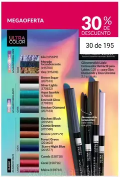 Vista previa Catálogo AVON Campaña 1/2026 válido desde el 01.01.2026 | Página: 25 | Productos: Mate, Sacapuntas, Delineador