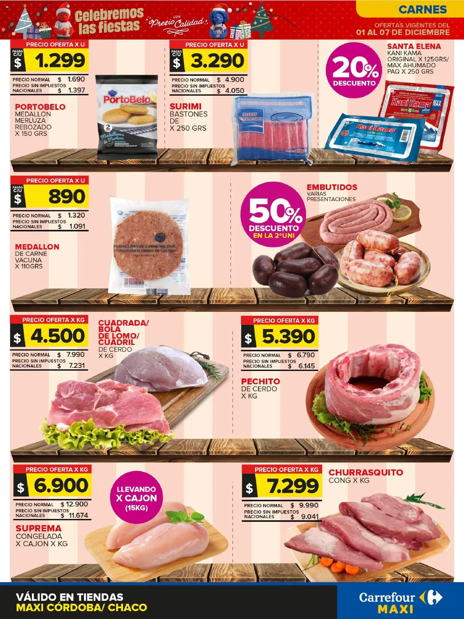 Carrefour - Frutas y Verduras - Cordoba │ válido desde el 01.12.2025 | Página: 2 | Productos: Cerdo