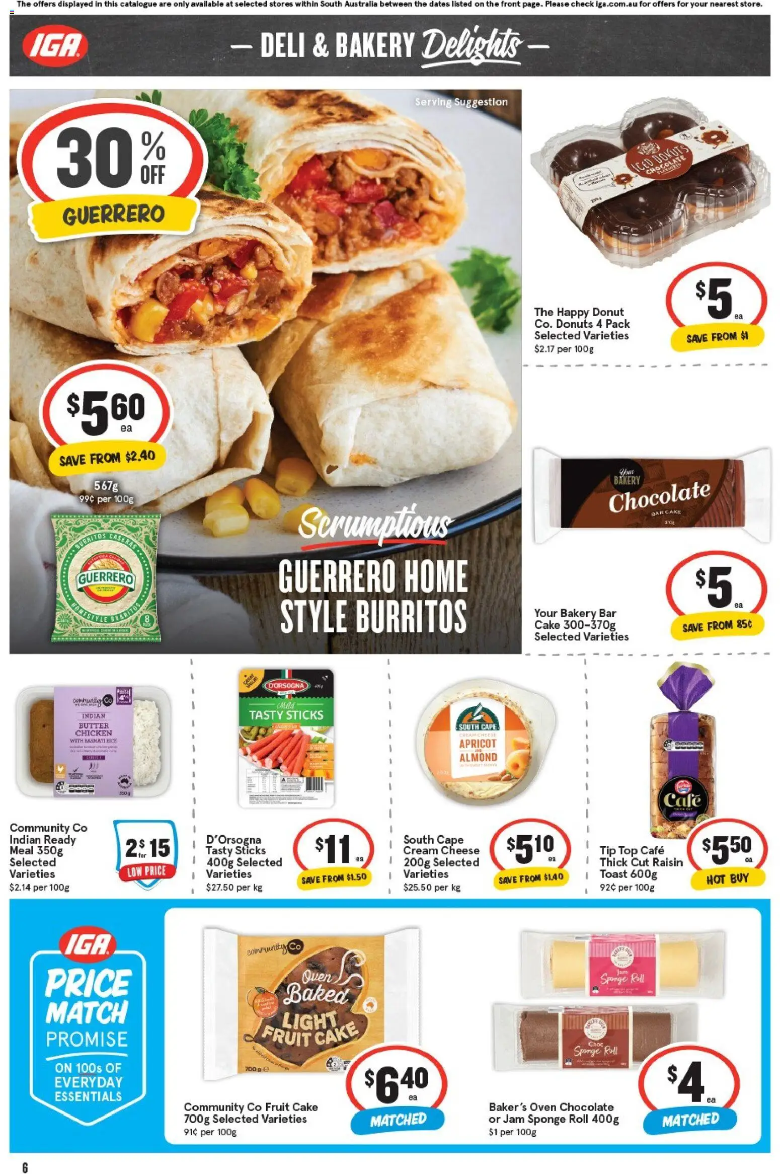 IGA catalogue - valid from 05.11.2025 | Page: 6 | Products: Butter, Cheese, Chocolate, Chicken