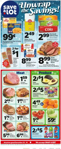 Preview of Save a Lot weekly ads valid from 10.12.2025