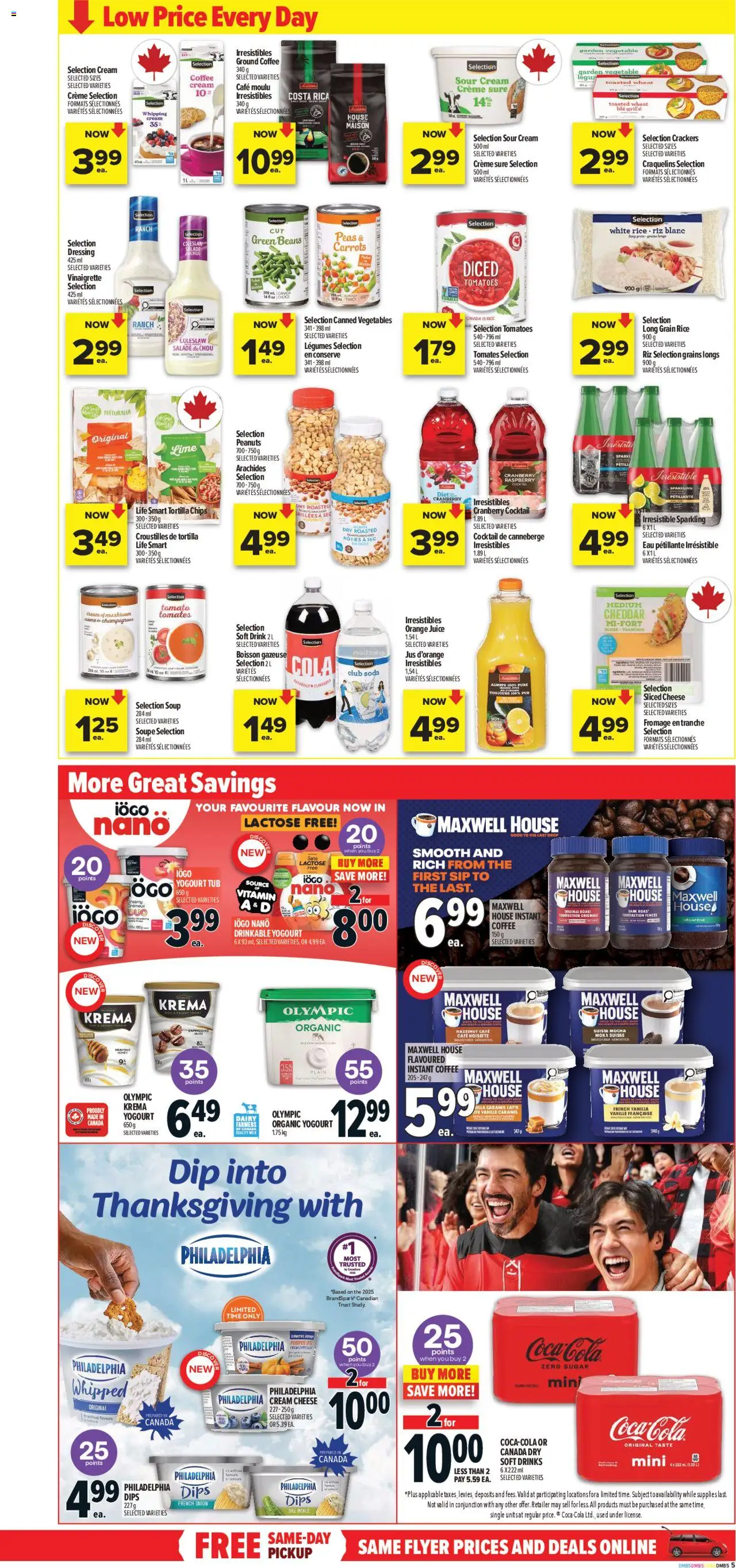 Metro flyer valid from 02.10.2025 | Page: 11 | Products: Rice, Chips, Cream, Milk