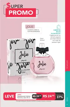 Jequiti - Revista 4/2026 - Pré-Visualização do folheto da loja Jequiti, válido de 06.03.2026 | Página: 21 | Produtos: Desodorante, Bolsa