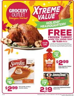 Preview of Grocery Outlet weekly ads valid from 26.11.2025