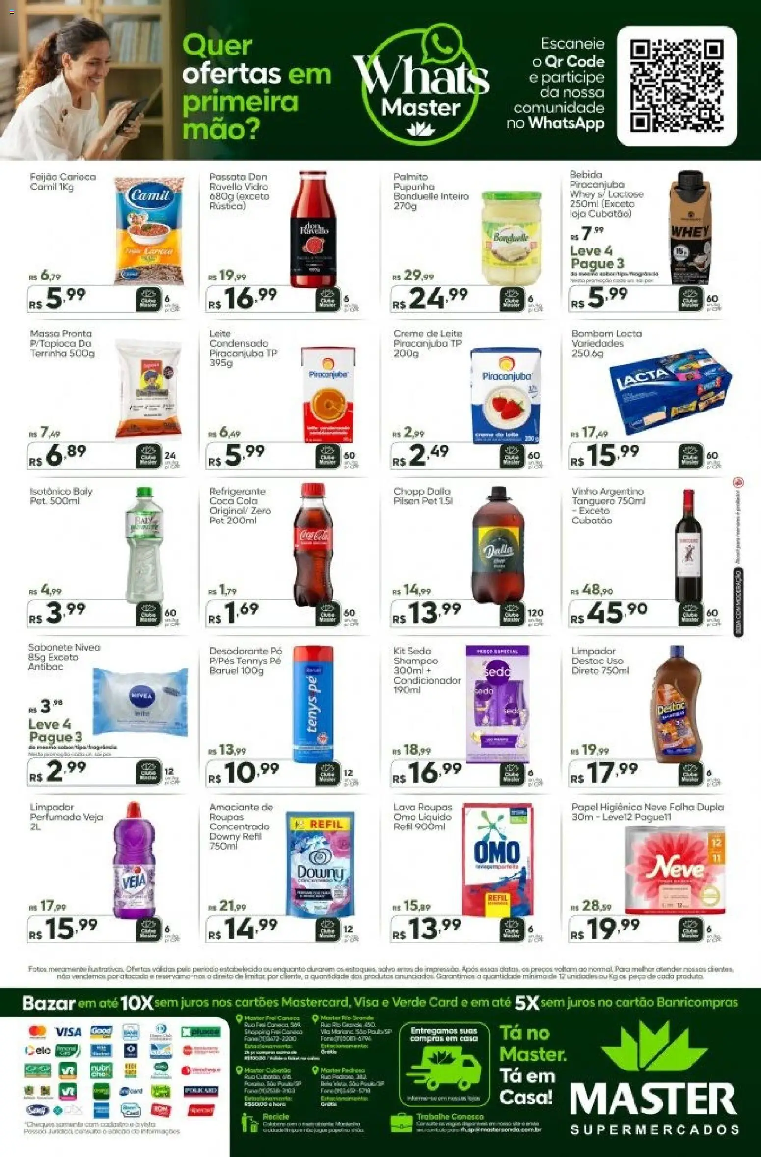 Master Folheto - válido de 16.01.2026 | Página: 2 | Produtos: Pupunha, Cola, Vinho, Sabonete