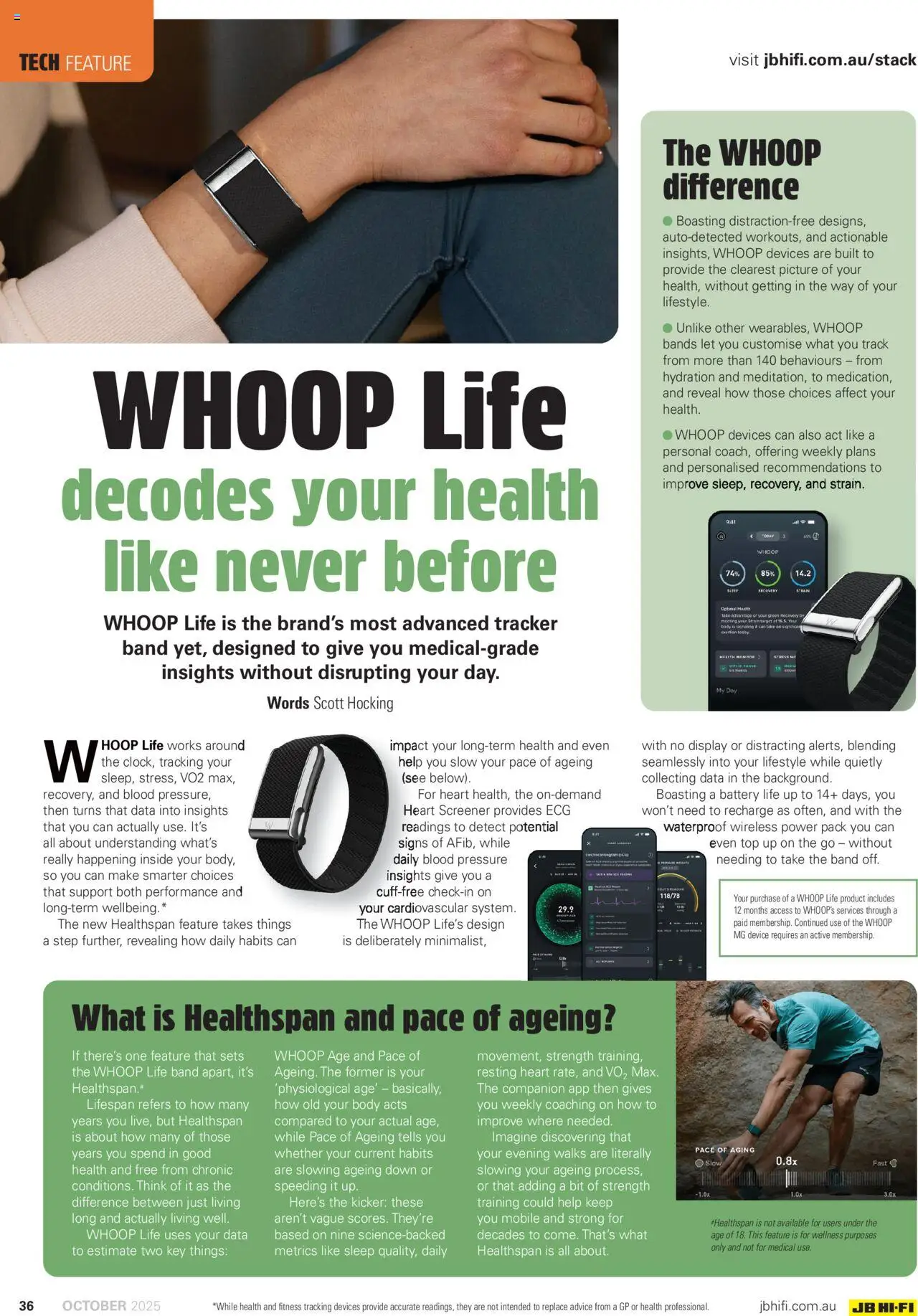 JB Hi-Fi catalogue - valid from 01.10.2025 | Page: 36 | Products: Battery, Picture, Device, Mobile