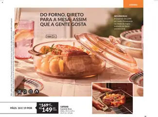 Avon - Campanha 03: Casa & Estilo - Pré-Visualização do folheto da loja Avon, válido de 15.01.2026 | Página: 19 | Produtos: Forno, Caçarola, Mesa
