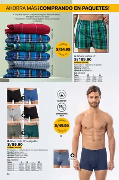 Vista previa de folleto Leonisa - Catálogo de la Leonisa válido desde 05.02.2026 | Página: 64 | Productos: Té, Boxers