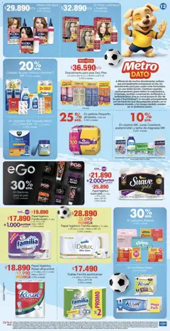 Metro - Catálogo Metromania -  Vista previa de la revista de la tienda Metro valido desde el 12.02.2026 | Página: 13 | Productos: Almendra, Toallas, Papel higiénico, Leche