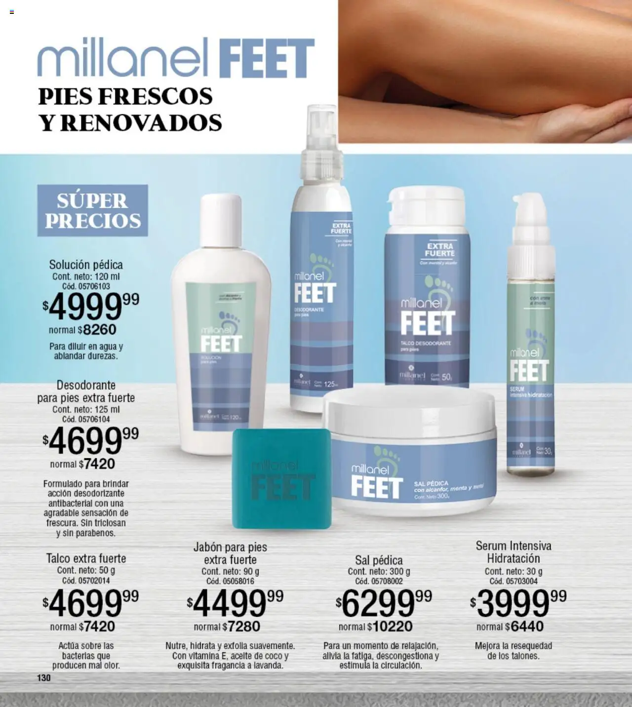 Millanel catálogo │ válido desde el 18.08.2025 | Página: 130 | Productos: Sobre, Aceite, Desodorante, Agua