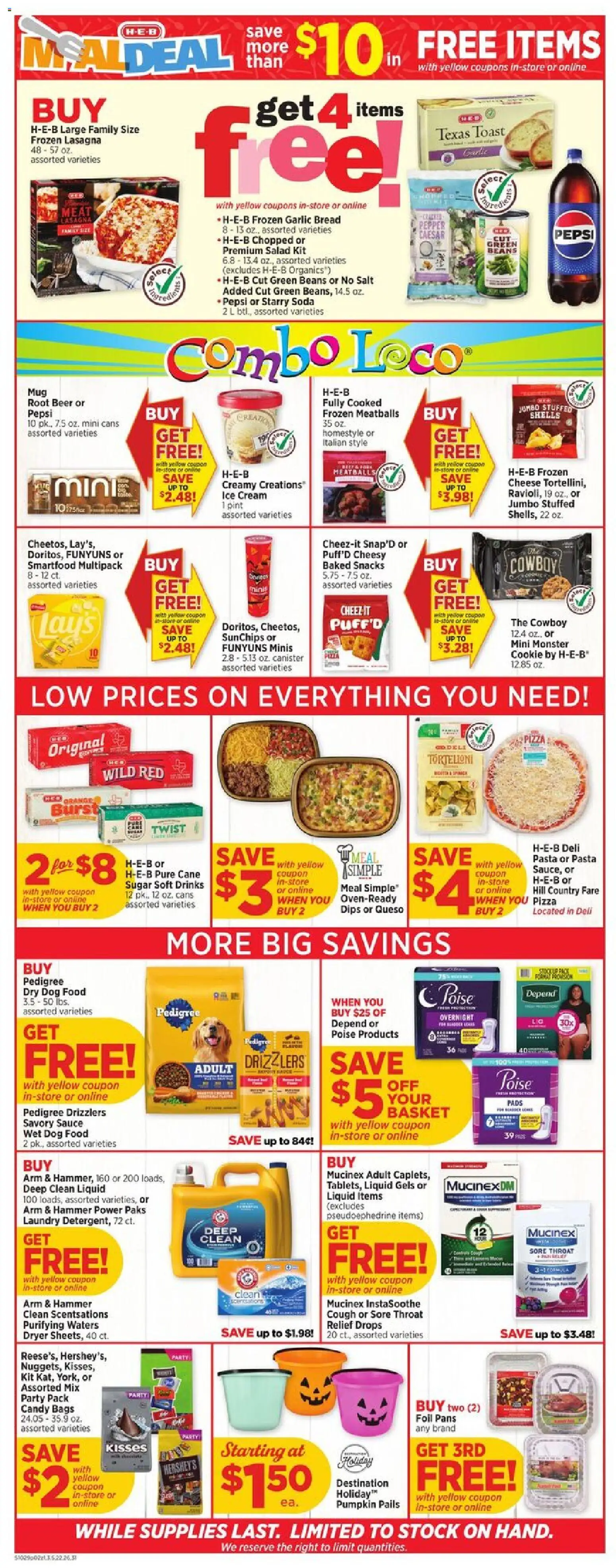 H-E-B Weekly Ad - valid from 29.10.2025 | Page: 2
