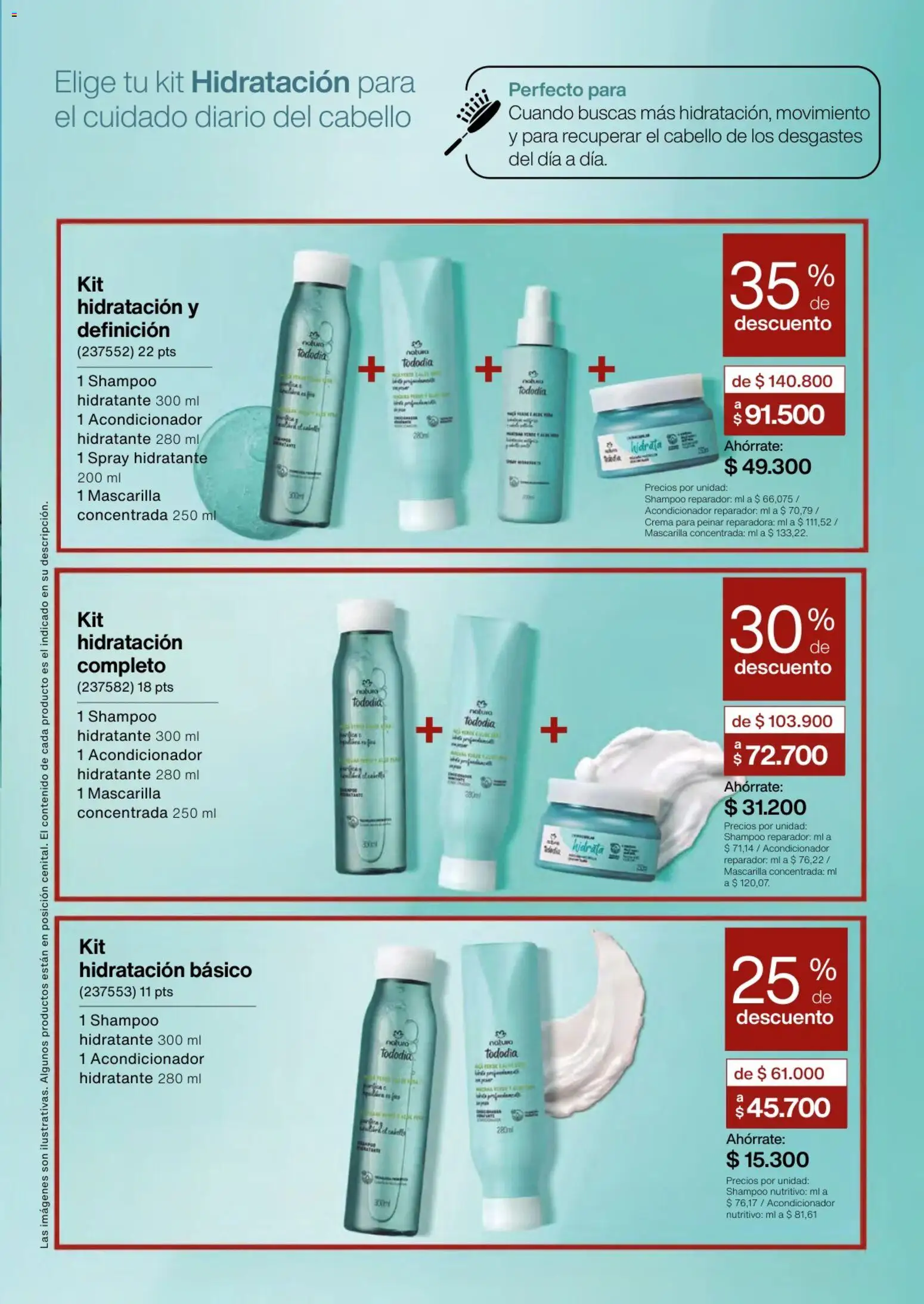 Natura revista - valida desde el 01.02.2026 | Página: 140 | Productos: Crema, Shampoo, Mascarilla, Acondicionador