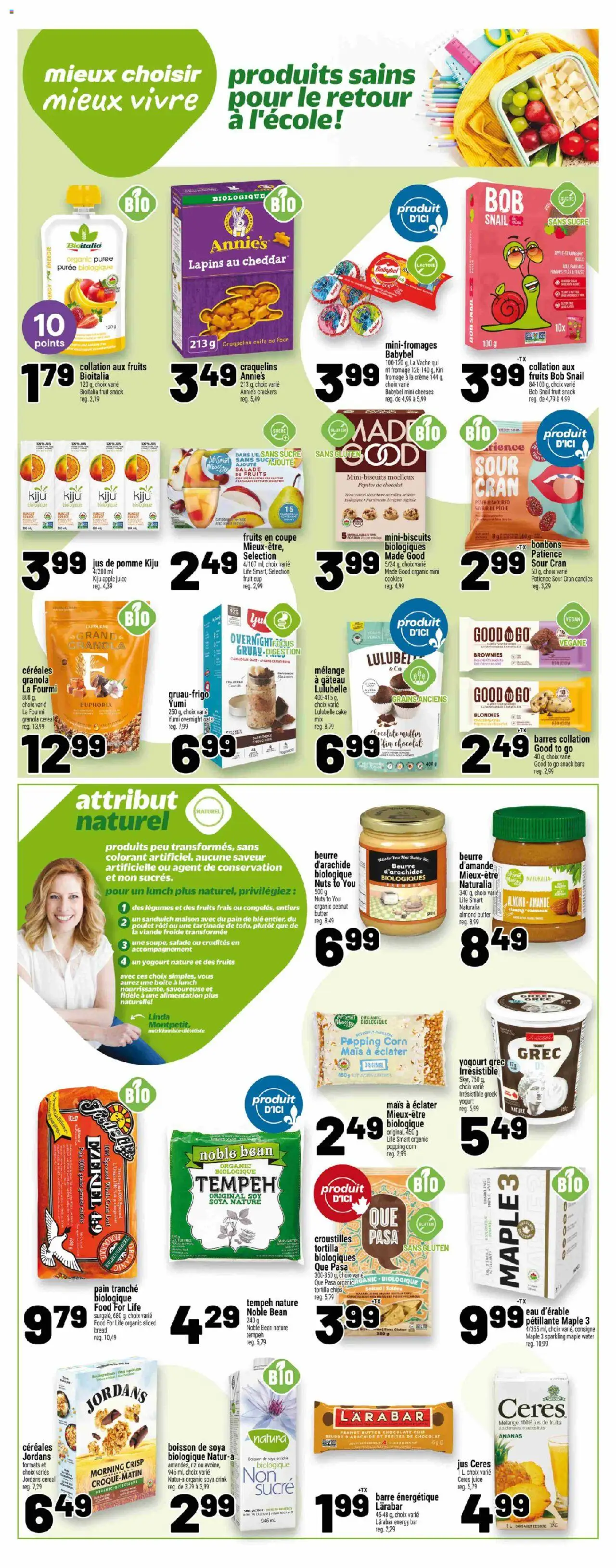 Metro flyer valid from 21.08.2025 | Page: 18 | Products: Chips, Cookies, Yogurt, Bread