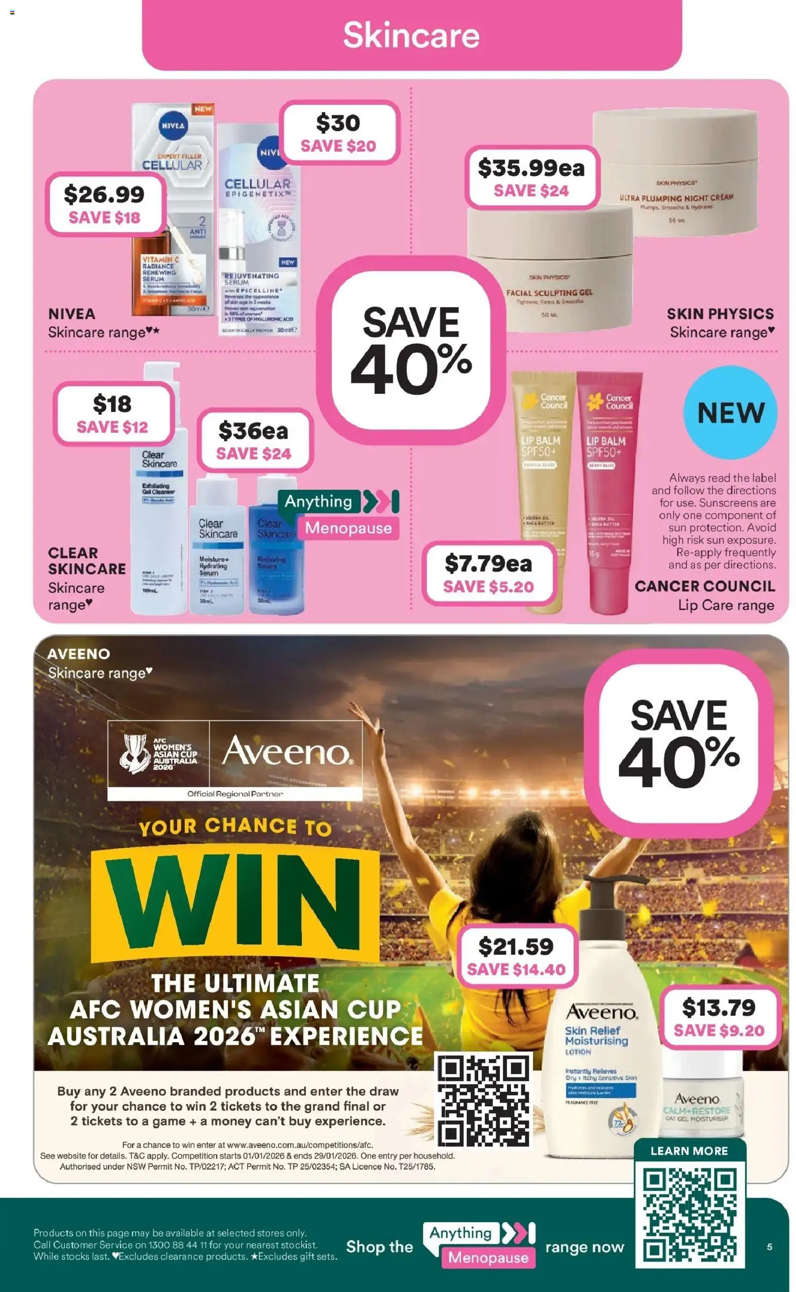 Priceline Pharmacy catalogue - valid from 25.12.2025 | Page: 5 | Products: Butter, Lotion, Moisturiser, Sculpting