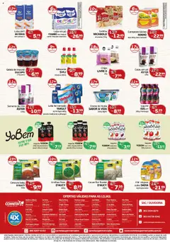 Cometa Supermercados - Ofertas Alimento Que Faz Bem - Pré-Visualização do folheto da loja Cometa Supermercados, válido de 02.10.2025 | Página: 2 | Produtos: Pêssego, Chia, Filé mignon, Geleia