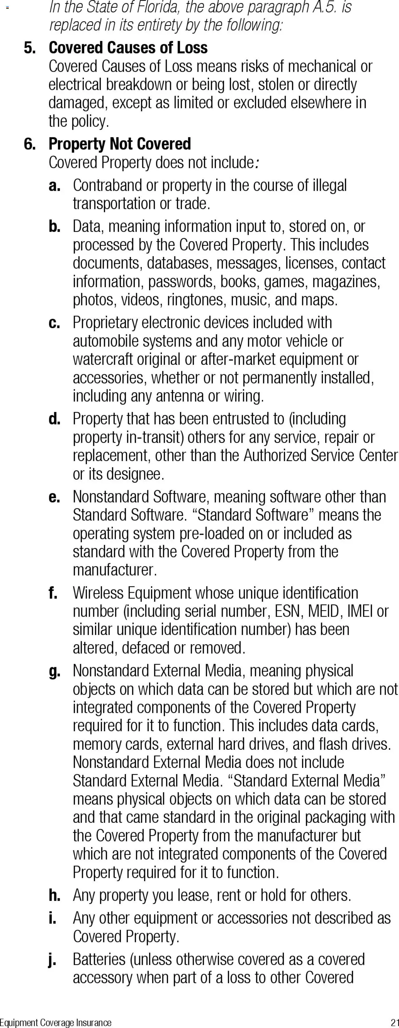 Verizon - Total Mobile Protection for Business and Multi-Devices for Business - valid from 13.03.2025 | Page: 21
