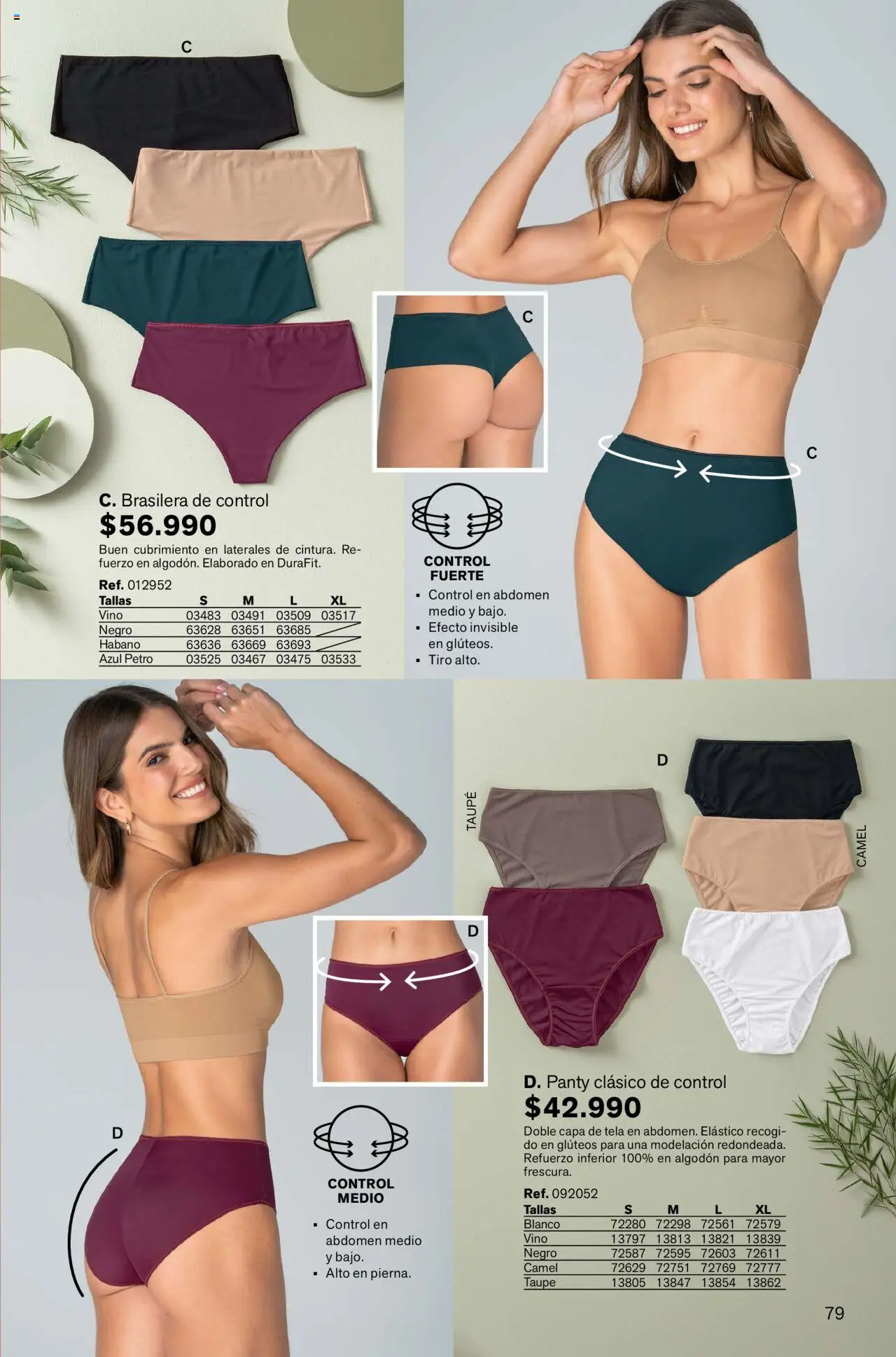 Leonisa revista - valida desde el 04.08.2025 | Página: 79 | Productos: Algodón, Vino