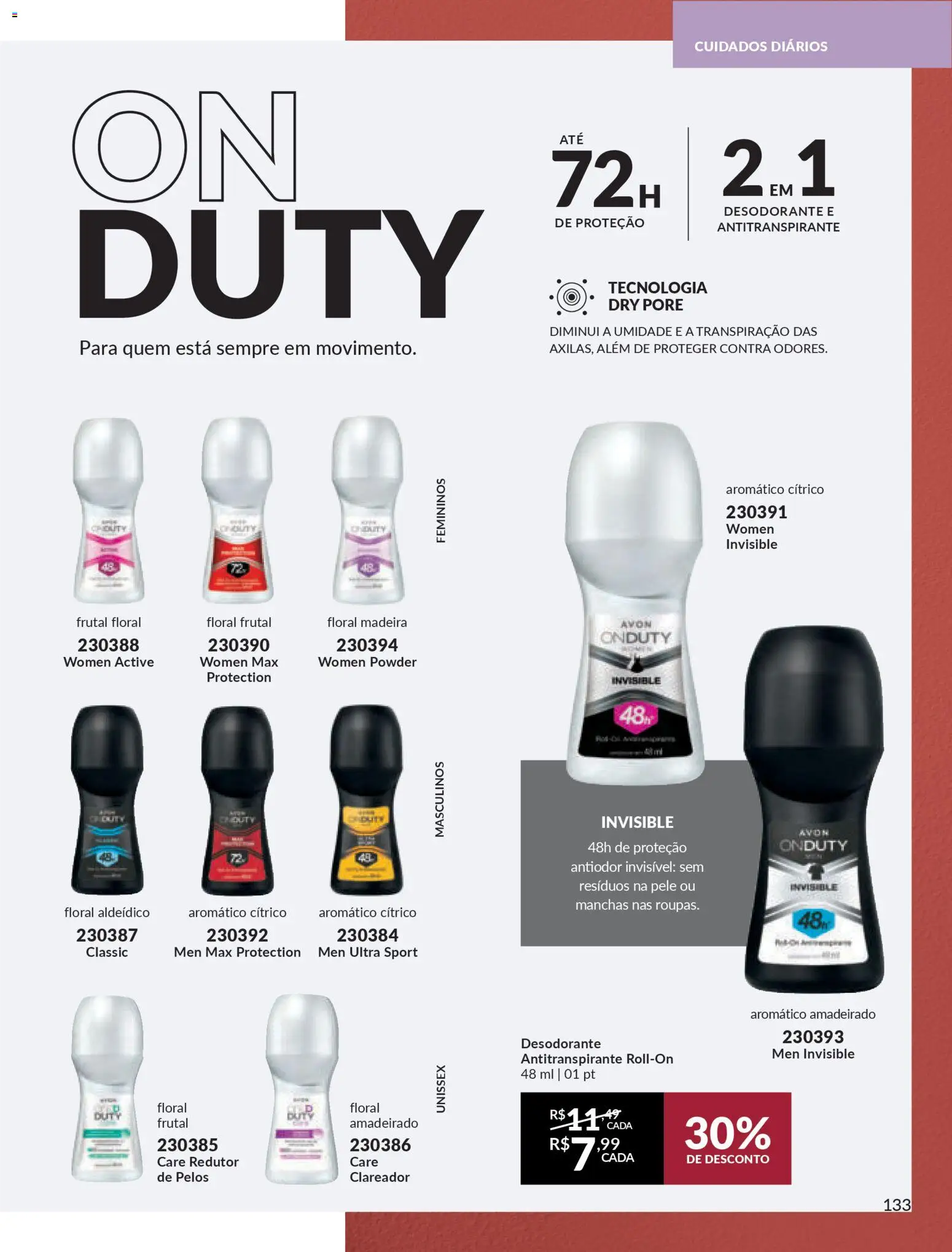 Avon Folheto - válido de 18.02.2026 | Página: 133 | Produtos: Desodorante