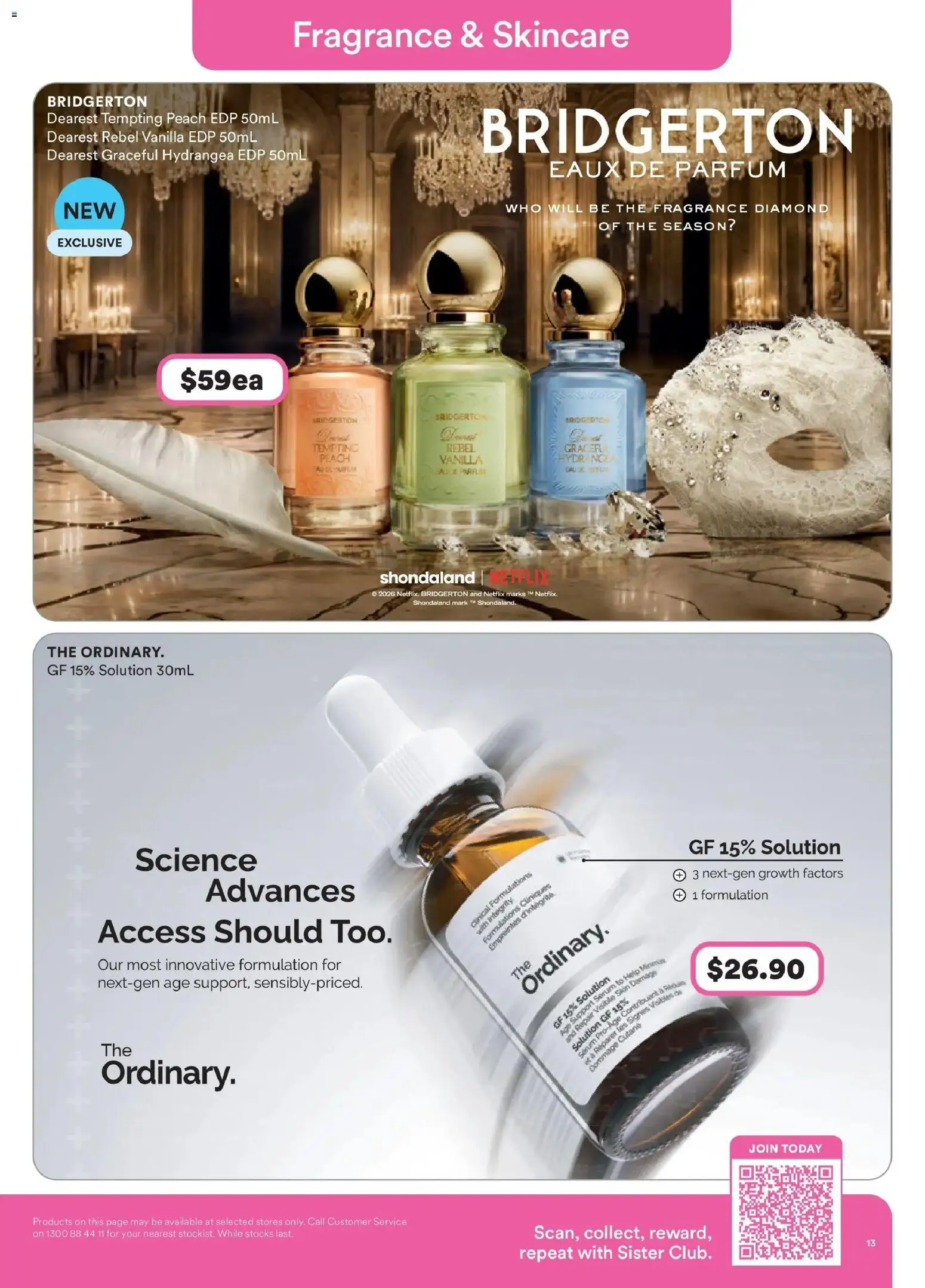 Priceline Pharmacy catalogue - valid from 22.01.2026 | Page: 13 | Products: Diamond, Fragrance, Peach