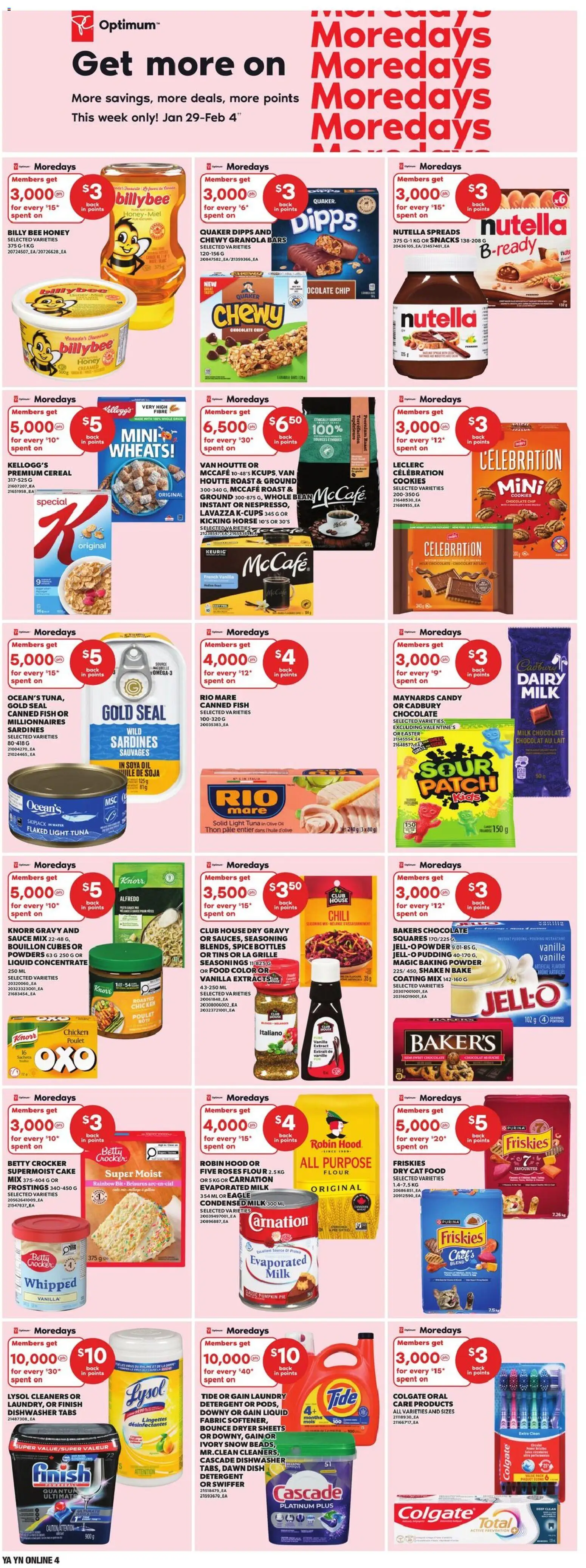 Independent Grocer flyer valid from 29.01.2026 | Page: 7 | Products: Fish, Cookies, Dryer, Milk