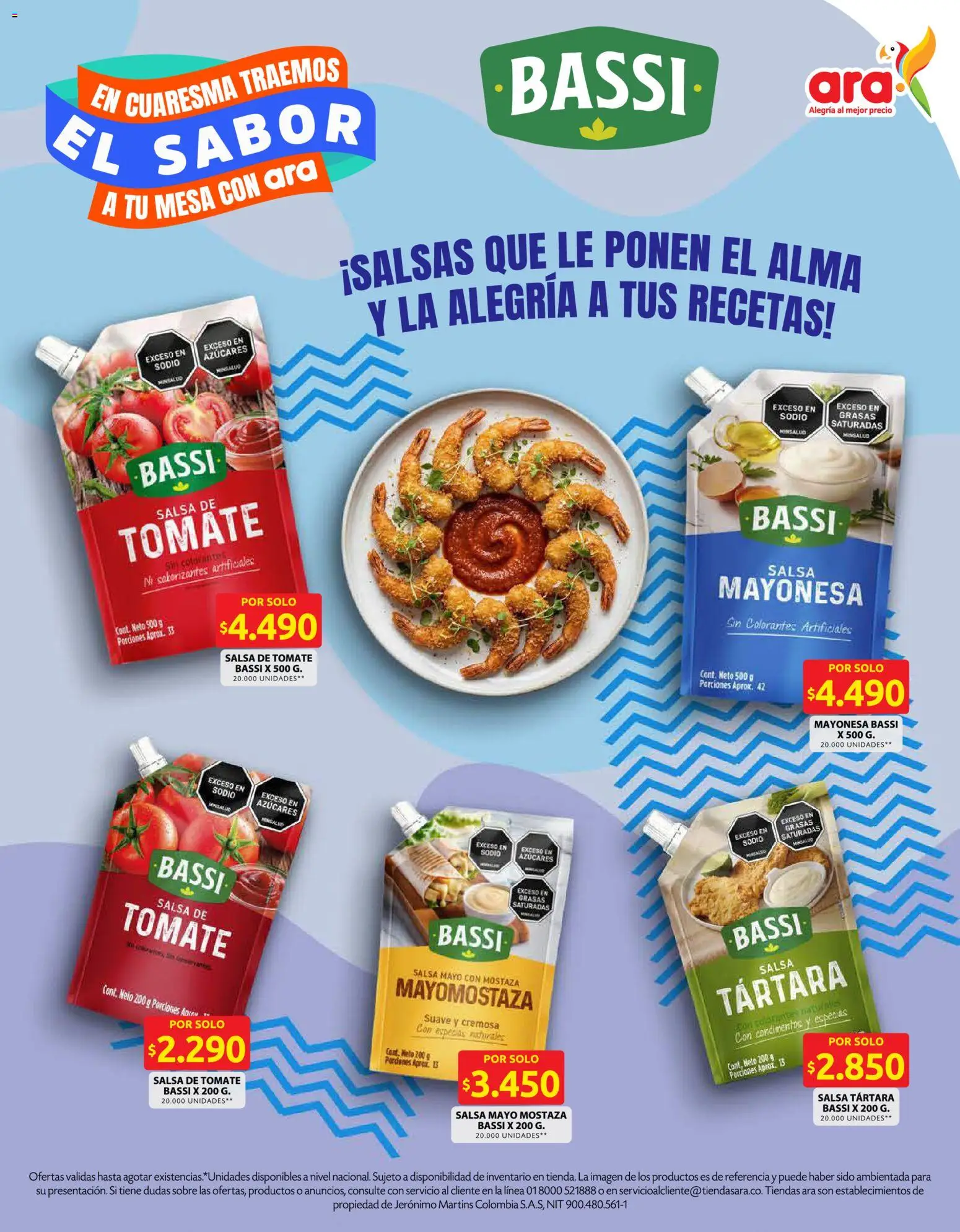 Ara revista - valida desde el 20.03.2026 | Página: 13 | Productos: Mesa, Mayonesa, Tomate, Mostaza