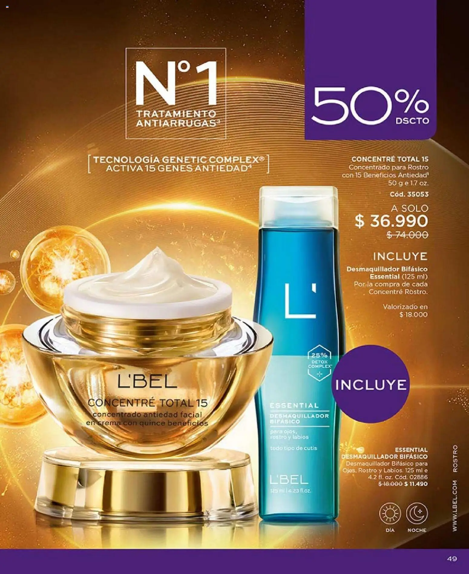 Catálogo L'Bel Campaña2x │ válido desde el 16.01.2026 | Página: 49 | Productos: Crema