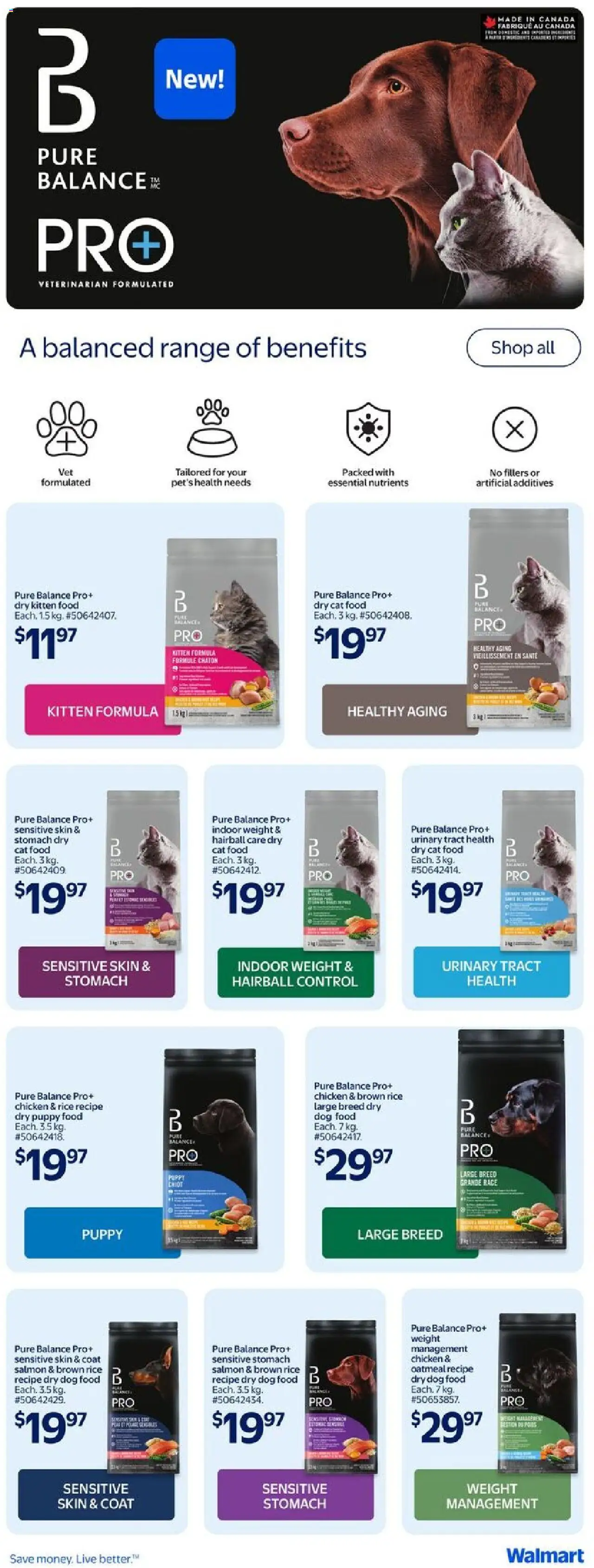 Walmart flyer valid from 11.09.2025 | Page: 19 | Products: Rice, Coat, Chicken