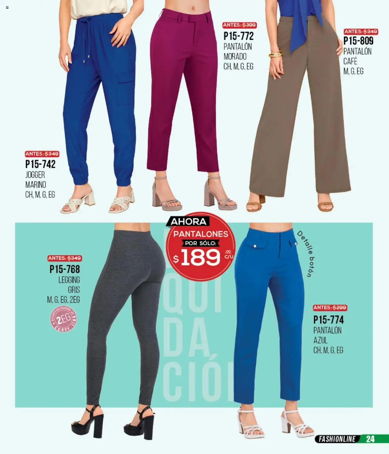 Nuevas ofertas de Cklass válidas en toda la República Mexicana desde el 22.09.2025. ¡Encuentra las mejores ofertas en Cklass - Catálogo Liquidación Ropa! | Página: 25 | Productos: Pantalones, Café