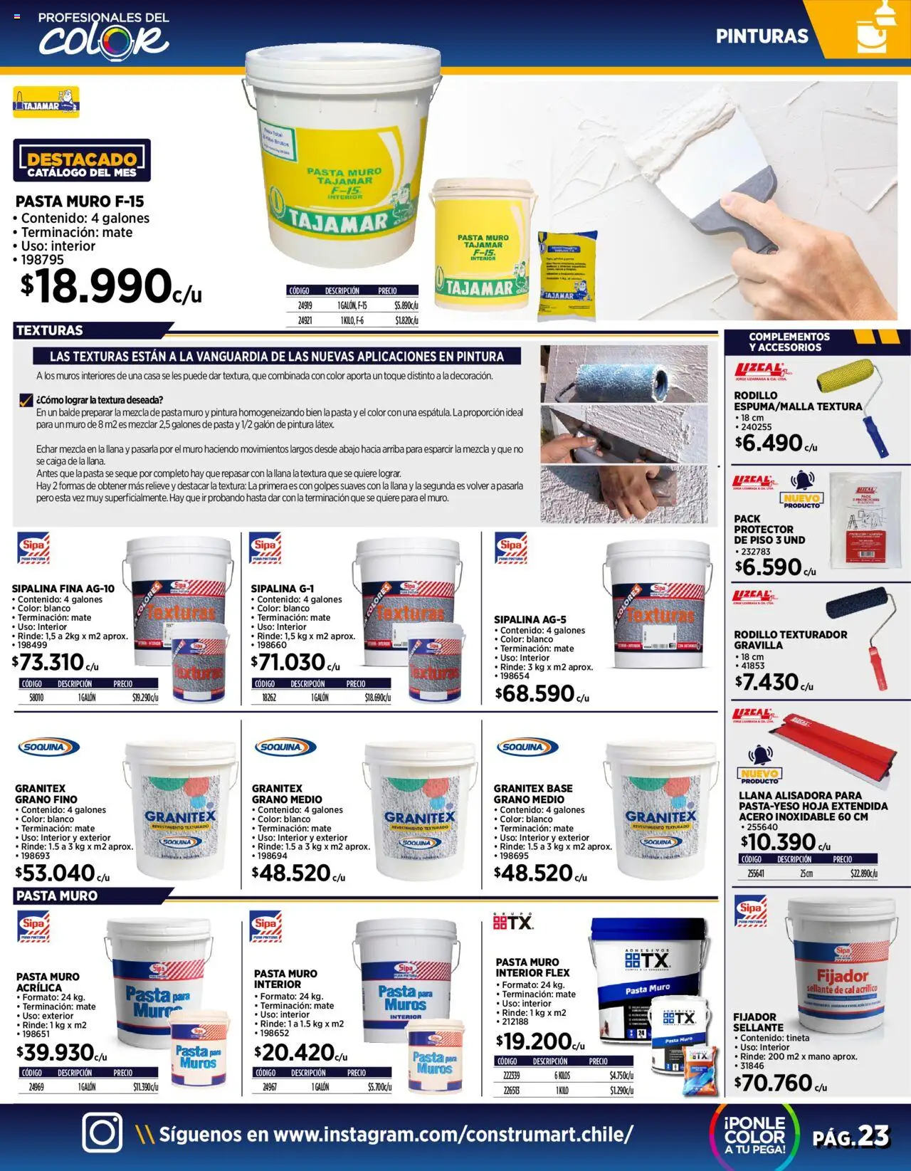 Construmart ofertas  │ válido desde el 01.10.2025 | Página: 23 | Productos: Peso, Mate, Pintura, Base