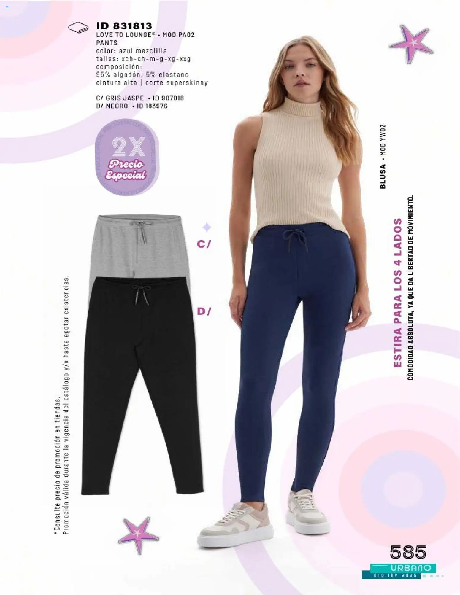 Nuevas ofertas de Price Shoes válidas en toda la República Mexicana desde el 04.12.2025. ¡Encuentra las mejores ofertas en Price Shoes catálogo Urbano! | Página: 585 | Productos: Pants